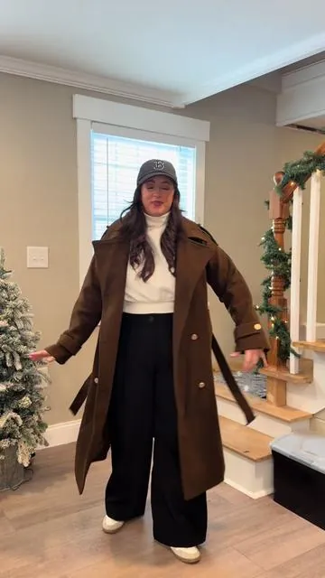 Wool Trenchcoat #trenchcoat #trenchcoatoutfit #woolcoat #wintercoat #winterjacket 