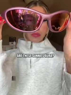 #sunglasses #aura #y2kaesthetic #gorpcorefashion #pinksunglasses 