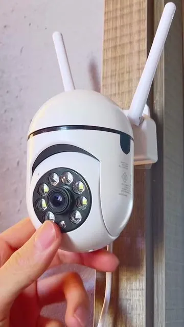 Real-time alerts, crystal clear night vision, and I can even talk through it. My backyard has never been more secure.#securitycamera #homesecurity #PBSEV #smartcamera #safetyfirst 
