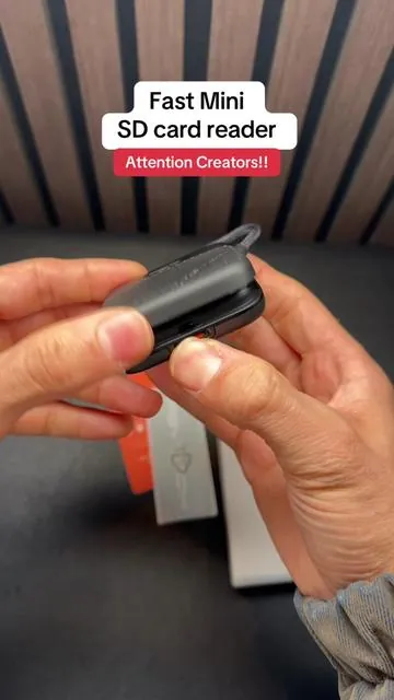 NEW @PGYTECH SD card reader #minisdcard 