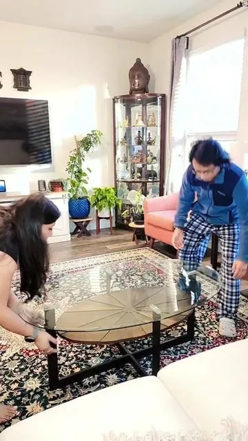 Looking for a coffee table that transforms your living room into a modern masterpiece? #coffeetable  #table  #livingroom  #furniture  #tiktokshopcreatorpicks  @Yitahomefurniture 