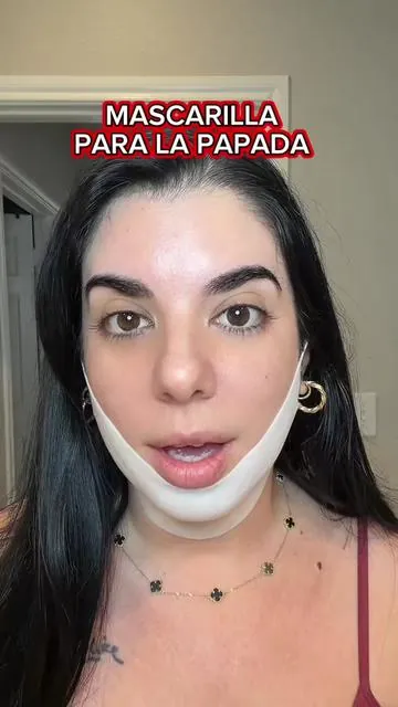 Mascarilla para la papada 🥰 #tiktokshopcreatorpicks #neckmask #vlinemask #papada #skincare 