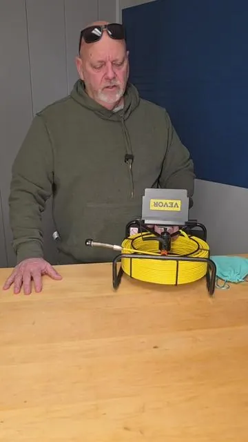 Sewer camera endoscope #plumber #plumbing #contractor #construction #diy 
