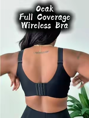 No wires, no digging, and it smooths everything out - including back bulge! This wireless seamless bra gives you lift, shape, and full coverage support without sacrificing comfort. The padded design feels like a second skin, and the back panel lays flat to help hide back fat. Perfect if you hate wires but still need lift and support.  #tiktokshopcreatorpicks #newyearnewme #tiktokshopjumpstartsale #spotlightfinds #tiktokcreatorsearchinsightsincentive 