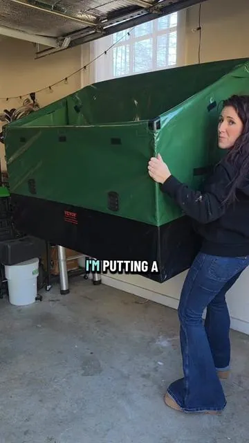 I love these storage dumpsters so much! #vevor #storage 