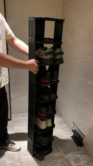 love this shoe rack #shoerack #shoeorganizer#tiktokholidayhaul #tiktokshopcreatorpicks#tiktokshopdeals