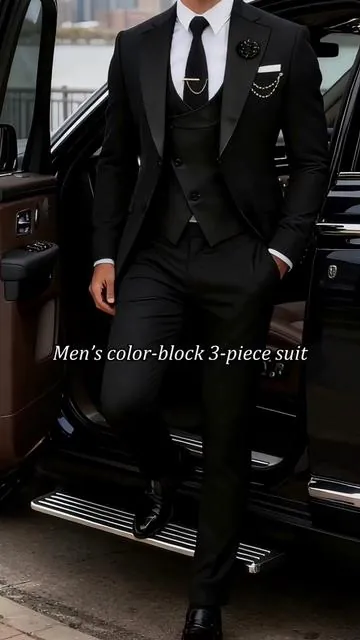A suit — timeless style, always on point #MensFormalWear #TikTokSuits #GentlemanStyle #TikTokMadeMeBuyIt #TimelessSuit 