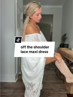 This is your sign to wear the pretty dress.

Beach walks, sunflower fields, dinners, photos you’ll love forever 🤍One dress. So many moments. 

@Holipick-US #maxidress #lacedress #offtheshoulderdress #springfashion #dresstok 