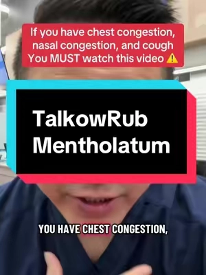 I feel like everyone has forgotten about something that really works when you’re sick. It helps with congestion and cough and something I personally do for me and my family whenever we get sick. And that’s using chest rubs that are typically formulated with menthol camper and eucalyptus oil. It’s what my mom would give me and here’s why they actually work! Just a quick disclaimer: While I’m a licensed pharmacist, the advice I share here is for general educational purposes only. Always check in with your own doctor or healthcare provider for personal medical advice.  #flu #influenza #sick #stuffynose 