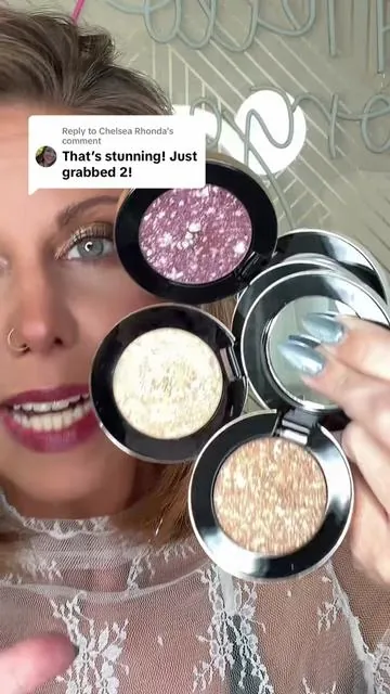 Replying to @Chelsea Rhonda literally could not be more obsessed with these eyeshadows #eyeshadow #greeneyes #makeup #beauty #makeupinspo 
