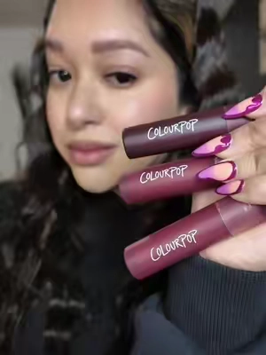 In love with these shades! @ColourPop Cosmetics #colourpopcosmetics #cloudwhipliquidlipstick #liquidlipstick #tiktokshopcreatorpicks #softmattelip 