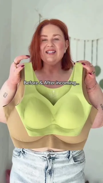 Don’t get scammed… this is the real deal! Best price is on TikTok! @Soft Intention US #wirelessbra #jellybra #plussizebra 