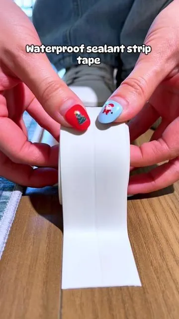 #diydecor #toilettape #edgetape #caulktape #tiktokshopholidayhaul 