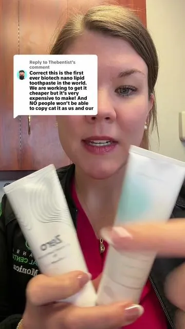 Replying to @Thebentist for those wondering, this is the only toothpaste in the world with this technology. If nothing has worked for you previously, I encourage you to give this one a try. It is going to be life changing for a lot of people! #TikTokShopCreatorPicks #tiktokmademebuyit #oralhealth #toothdecay #gingivitis 