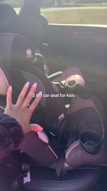 Idk why it’s entertaining for them to remove the cup holders 😭 #carseatsafety #boosterseat #toddlercarseat #babytrend #tiktokshopcreatorpicks 