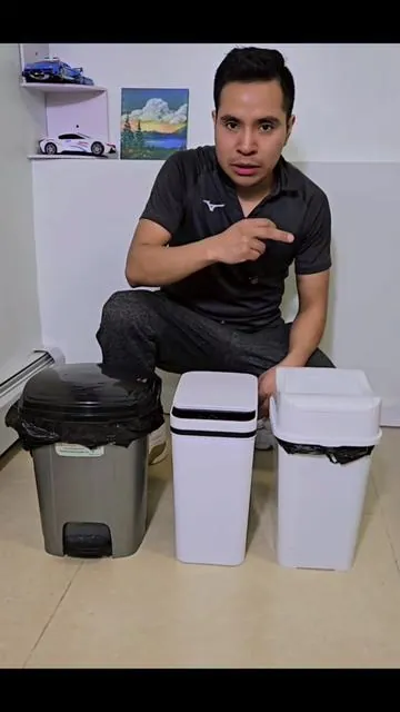 Vote de basura inteligente. ideal para el baño y cocina. oferta por tiempo limitado 💯     #botedebasura #basura #Garbage #smarttrash #tiktokshop 