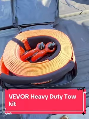 This winter weather snow is coming fella, better go get this heavy duty tow kit before it gets here!!! #towing #towingandrecovery #offroad #tiktokshopcreatorpicks #jumpstartsale @VEVOR Store   Tow strap Car recovery  Saving the day Off road essentials Diesel trucks 