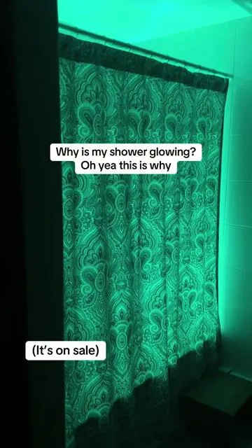 Such a cool purchase thank you tik tok shop!! #showerlight #colorlight #tiktokshop #coollights #neon 