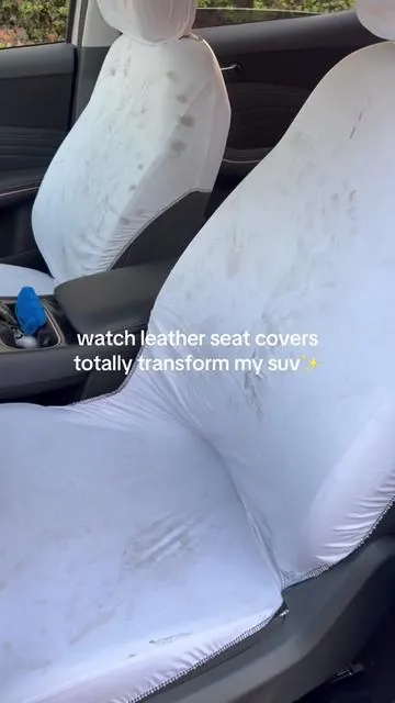 PRICE LOCK ends at midnight! 🚨 This isn‘t just a cover, it’s TOTAL INTERIOR ARMOR. Premium PU Leather in 5 colors, 100% waterproof, dog-claw resistant, and installs tighter than your phone case. Once this batch sells out (and it will), the next restock is months away#car #caraccessories #carseatcover #carinterior #seatcovers 