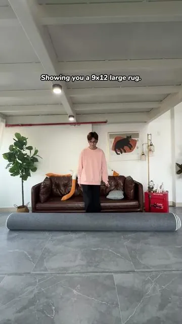 Showing you a 9’x12’ large rug.#rug #rugs #tufting #tiktokshopjumpstartsale #carpet 