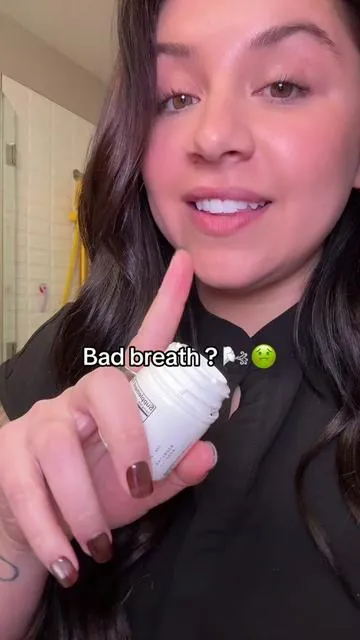 If you have bad breath these probiotics can help! #badbreath #probiotics #oralprobiotics #tiktokshopcreatorpicks #tiktokshopjumpstartsale 
