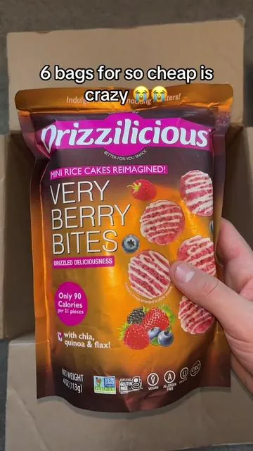 DRIZZILICIOUS RICE CAKES FLASH SALE ‼️ #drizzilicious #drizziliciousricecakes #ricecakes #snacks #tiktokshopholidayhaul 