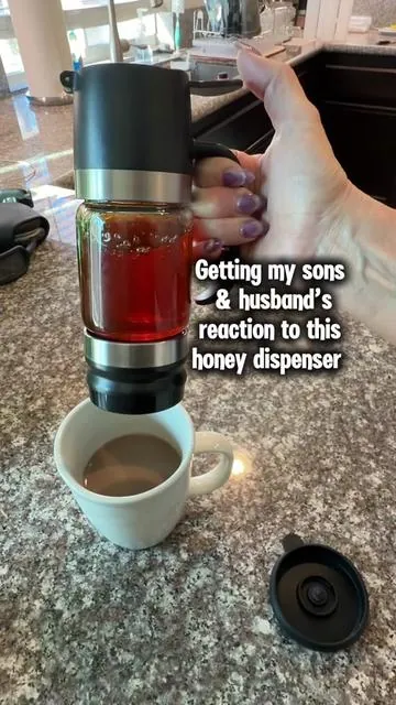 Why can’t I think of inventions like this. The hubby was super stoked! #kitchengadgets #honey #tiktokshop #fathersdaygift 