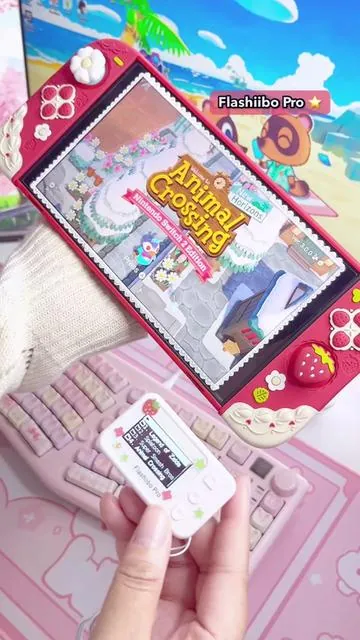 Flashiibo Pro ! Pre-loaded and hassle free ❤️ You can use it straight out of the box! For this update I spent a whole day replacing my villagers! I wanted a fresh start ⭐️ The flashiibo has the every single card!  #acnh #switch2 #animalcrossingupdate #flashiibo #nintendoswitch 