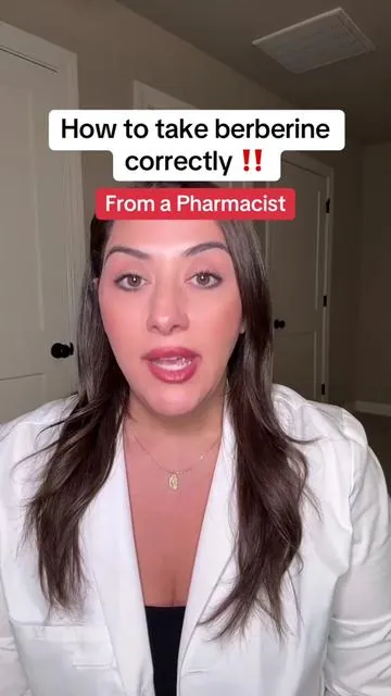 Please speak with your doctor if you’re on medications or have pre existing conditions! This is for educational purposes only.  #berberine #tiktokshopjumpstartsale #naturalhealing #newyearnewme #berberinebenefits 