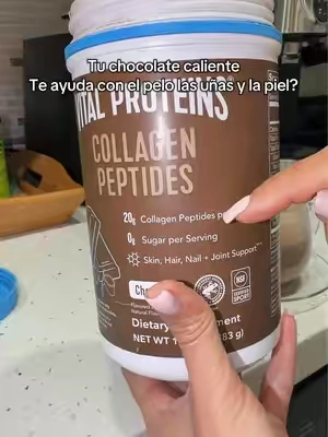 Este es mi favorito!! @Vital Proteins Shop #vitalproteins #chocolatecaliente #collagenpeptide #tiktokshopjumpstartsale #suplementosnaturales 