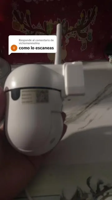Respuesta a @vichomanmolina como escanear el código de una camara mira este video asta el final #camaradeseguridad #camara#rotacion360 #enviogratis#camaradeseguridad 