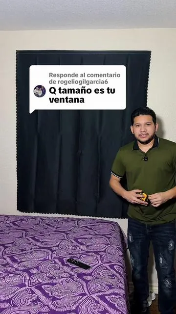 Respuesta a @rogeliogilgarcia6 Cortina opaca, 1 unidad, fácil instalación, para ventanas, ideal para dormitorio, sala de estar, cocina y otras habitaciones. #CortinaOpaca #DecoraciónHogar #PrivacidadVentanas #TikTokHogar #Viral 