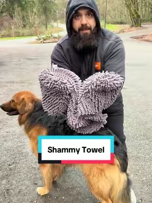 Comes in very handy!!  #dogtowel #dogowners #dogproducts #tiktokshopjumpstartsale #tiktokshopcreatorpicks 