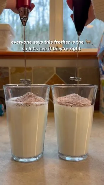 There’s no comparison #milkfrother#drinkmixer#frother