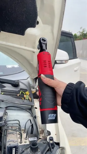 45NM Cordless Right Angle Ratchet – Perfect for Tight Spaces! #CarRepair #AutoTools #MechanicLife #GarageTools #AutomotiveTools