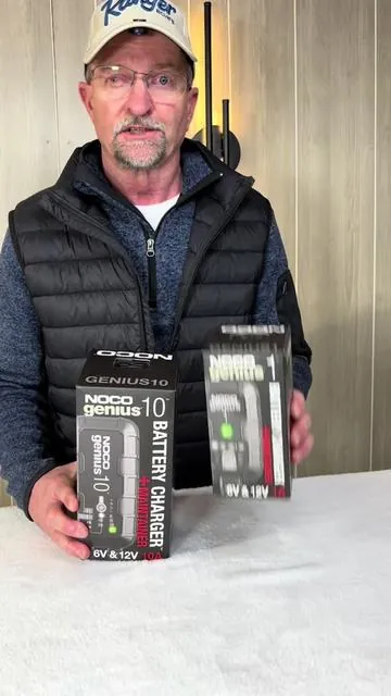 NOCO Genius 10 Battery Charger #roadsideassistance #batterycharger 
