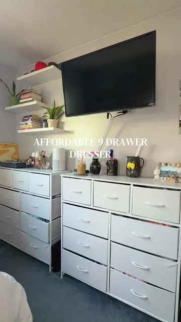 also such an easy build! in love with these. #sweetcrispyfurniture #9drawerdresser 