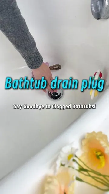 Upgrade your bathtub with this 3-in-1 drain stopper. With water storage, rapid drainage, and anti-clog filtration, it keeps your pipes clear and provides a more enjoyable bath experience. Perfect for households with pets or long hair! #TubDrainStopper #ClogPrevention #BathroomUpgrade #WaterStorage