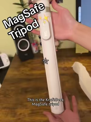 I love this tripod from @KraftGeek !! It’s definitely my no.1 for recording. Thanks so much! #magsafe #fypdoesntwork #musthaves #tripod #contentcreator 