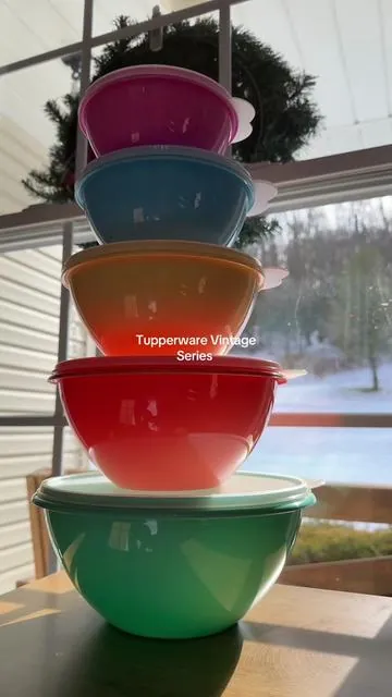 The OG Tupperware bowls!!! @HSN, Inc #hsn #foodstorage #containers 