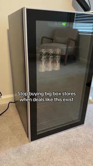 Save your money. It’s the SAME brand for less #office #fridge #minifridge 