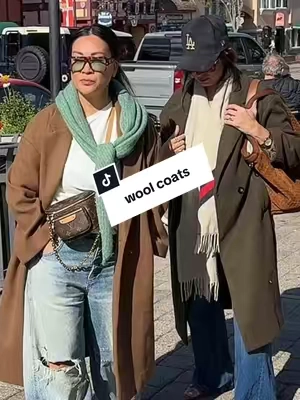 Replying to @M+K Cross | Travel Duo ✈️ Gorgeous wool like coat for the season! Double Breasted pockets and goes with everything !This one is going to sell quick! Grab your color! #tiktokshopcreatorpicks #woolcoats #spotlightfinds ##tiktokshopjumpstartsale ##longwoolcoats