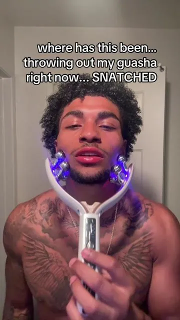 I have no words #facesculptingdevice #facesculptingmassage #facialmassage #tmj #snatchedjawljne 