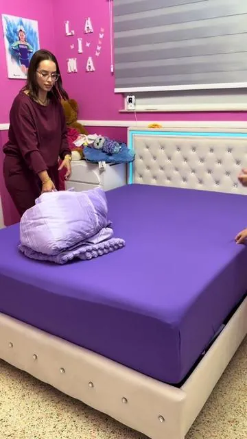 Super bella y rica este edredon 💜