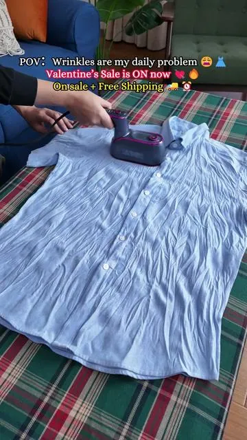 Date-Ready in Minutes 💘💨 Jack & Rose + Free Shipping Now  #steamer #travelsteamer #ironing #steamiron #ValentinesDay #ironingclothes #travelessentials #ValentinesGift #valentinesday #tiktokshopping #NewYearDeals #holidaysale #GiftIdeas #WrinkleFree #HolidaySeason #HolidayEssentials