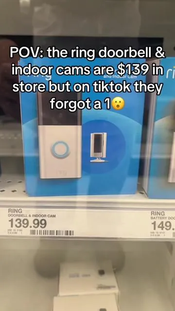 They just added this so get it soon #ringdoorbell #cameradoorbell #doorbellcamera #ringcamera 