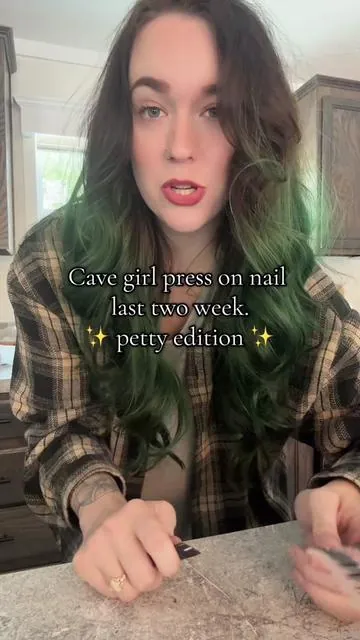 Cave girl petty. Cave girl sell hundred a bottle I talk about for free just because me like. But me no like when company download video, add description and run as ad. Company can pay me if want to take me video. Glue so good we not want to back to superglue. This me compromise 💅🏻