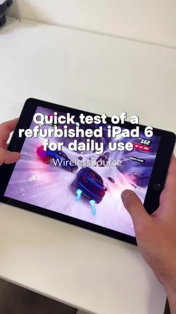 Is a refurbished iPad actually enough for daily use? Tested this iPad 6 step by step — condition, performance, learning apps, games, and video playback. #ipad #wirelesssource #tech #sustainablefashion #viral #fyp