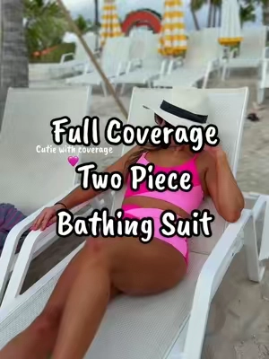 Who says modest can’t be cute?? Obsessed with this bathing suit from @Aleumdr Fashion   #modestswimwear #fullcoverageswimsuit #swimwear #bikini #bathingsuit 