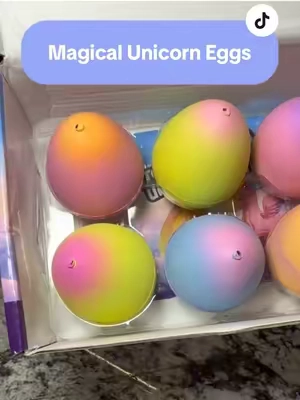 These are the eggs every girl hopes to see in her Easter basket 🦄🌈 They hatch, they’re colorful, and the surprise never gets old. Perfect non-candy Easter basket filler  #easterbasketideas #eastereggs #unicornegg #easterfinds #unicorn 